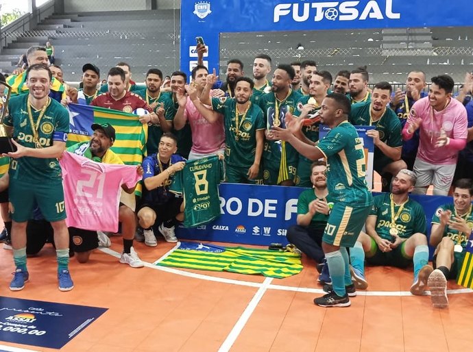 Com goleada de 5 a 2, Atlético Piauí é campeão do 2º Campeonato Brasileiro de Futsal, em Arapiraca