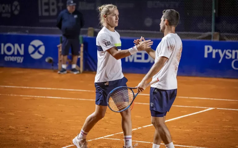 Rafael Matos cai na semifinal da chave de duplas no Torneio de Bucareste