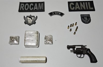 PM apreende 25 armas de fogo e mais de 10 kg de drogas na última semana em Alagoas