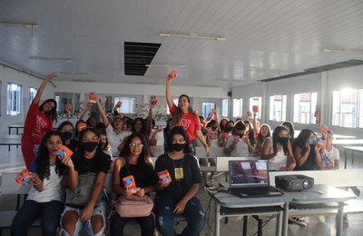 Escolas municipais receberam rodas de conversa do programa Dignidade Menstrual