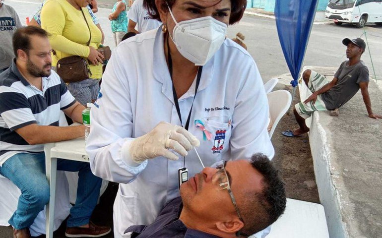 Gestão da Ufal dá apoio logístico para realizar testes RT-PCR durante a Expedição