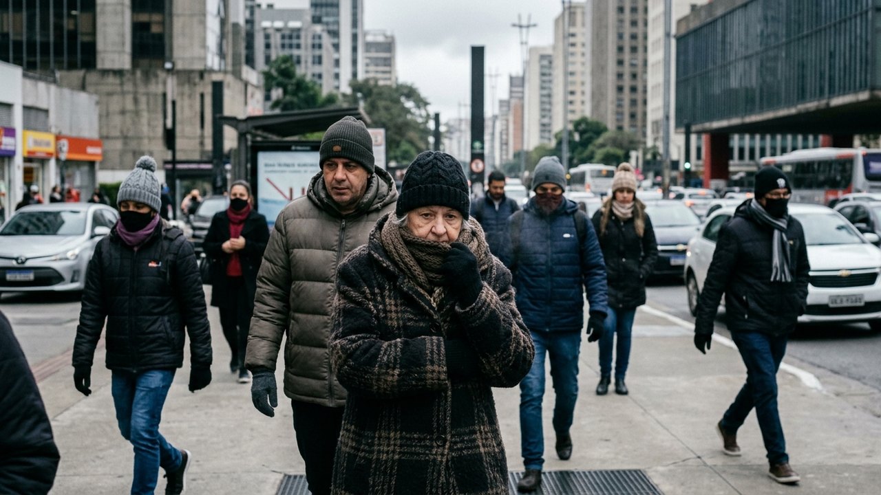 Temperaturas despencam em São Paulo; veja a partir de quando