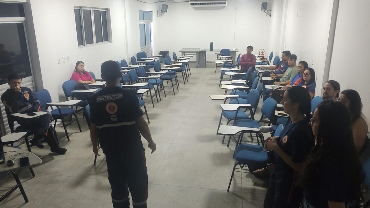 Samu realiza capacitação de profissionais em Manejo de Medicamentos no Pré-Hospitalar