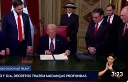 Donald Trump toma posse no segundo mandato como presidente dos EUA