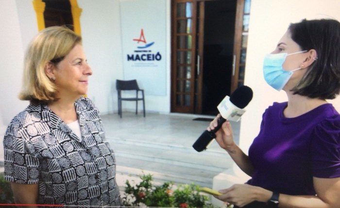 A secretária municipal de Turismo, Esporte e Lazer, Patrícia Mourão