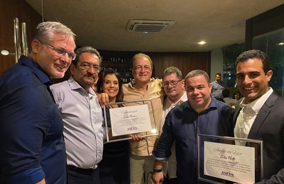 Deputado Galba Novaes e presidente da Câmara de Maceió são homenageados pelo Fisco