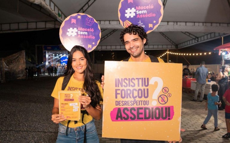 Prefeitura leva campanha Maceió Sem Assédio para todos os polos do São João 2023