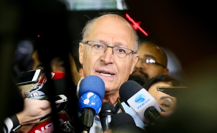 Vice-presidente e ministro do Desenvolvimento, Indústria, Comércio e Serviços, Geraldo Alckmin