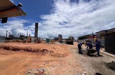Seminfra conclui demolição de antiga estrutura do Mercado do Jacintinho