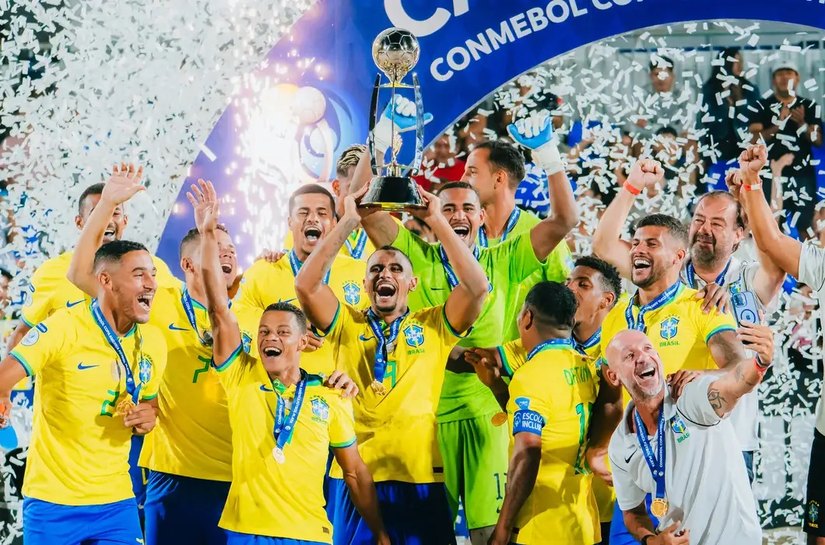 Brasil conquista a Copa América de Beach Soccer pela quarta vez