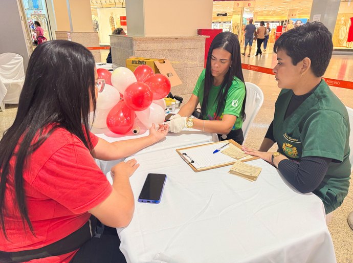 Uninassau e Sesc oferecem serviços de saúde no Maceió Shopping