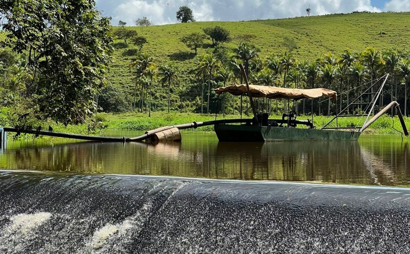 SAAE inicia desassoreamento da Barragem do Limoeiro com aporte de R$ 103 mil da Prefeitura de Viçosa