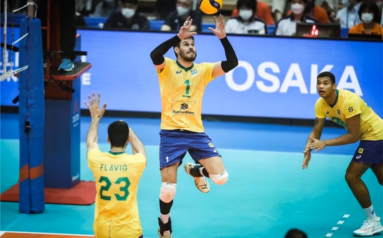 Bruninho se machuca e desfalca seleção brasileira de vôlei na Liga das Nações