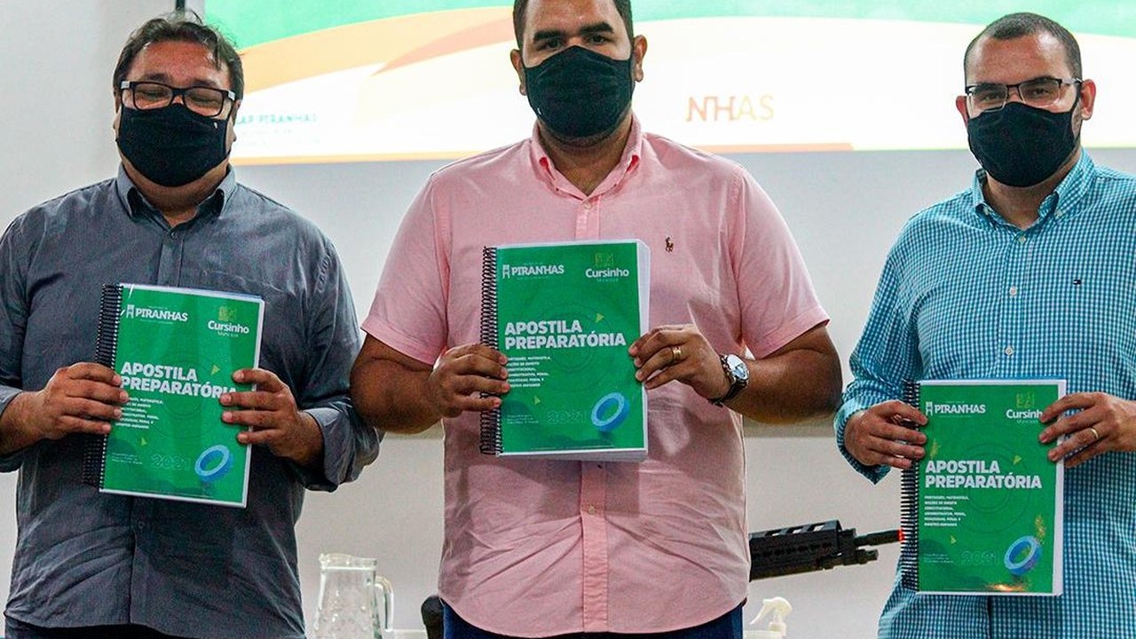 “Estamos promovendo oportunidades”, afirmou o prefeito Tiago Freitas sobre curso preparatório ofertado à população de Piranhas  