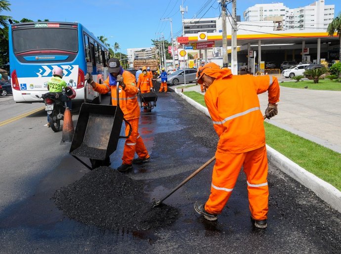 Recuperação de vias: confira a programação para esta terça-feira