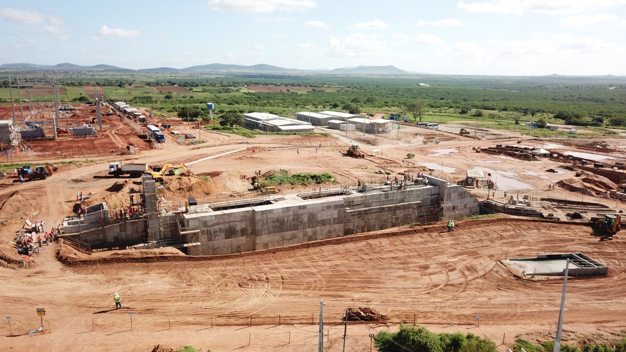 Mineração: Projeto Serrote ultrapassa 50% das obras concluídas