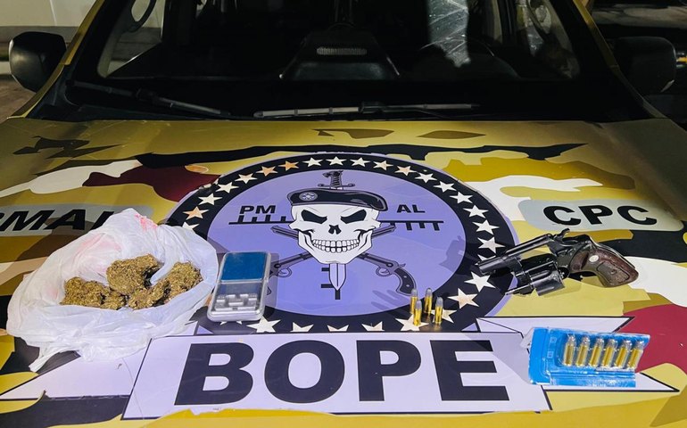 PM apreende quatro armas de fogo durante ocorrências na capital e Região Metropolitana