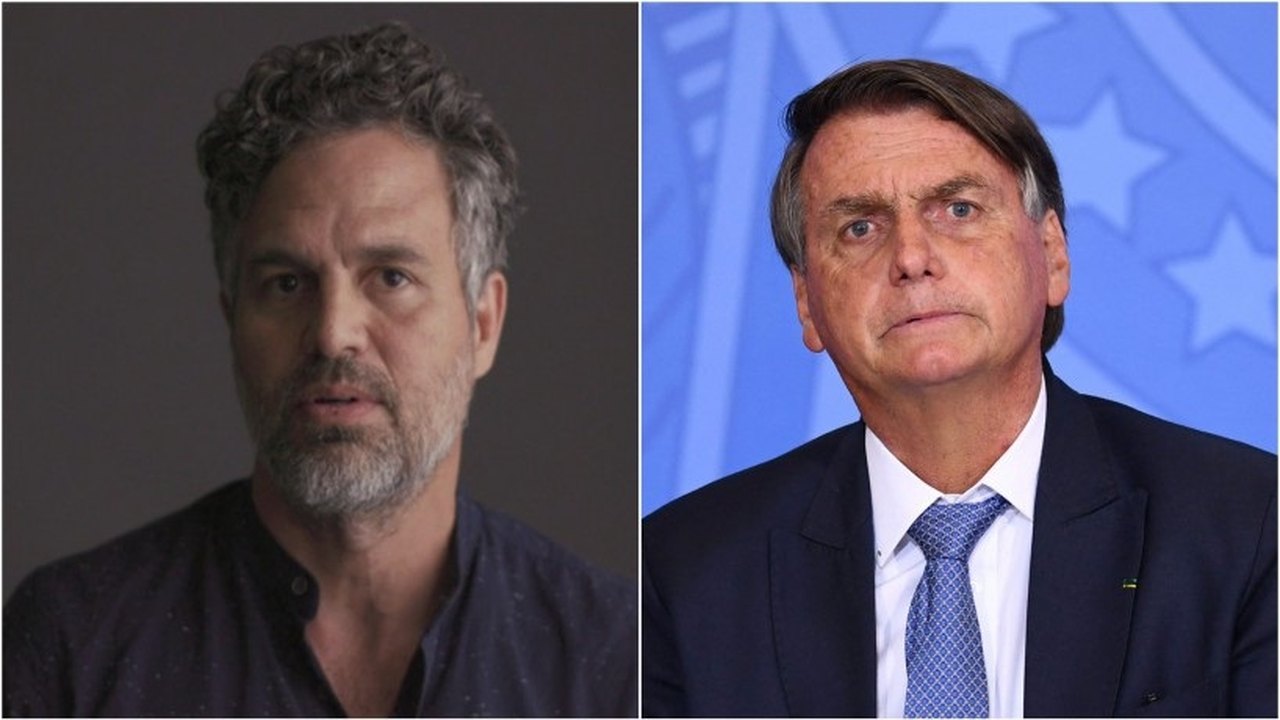 Bolsonaro ironiza crítica de Mark Ruffalo e diz que ‘protege’ o Estado de Direito