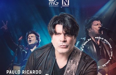 Com espetáculo "Voz e Violão", Paulo Ricardo faz show em Maceió