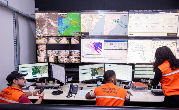 Defesa Civil de Maceió monitora chuvas intensas na capital Defesa Civil de Maceió monitora chuvas intensas na capital
