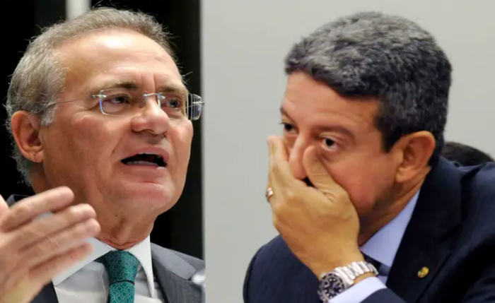 O senador Renan Calheiros e o deputado Arthur Lira O senador Renan Calheiros e o deputado Arthur Lira