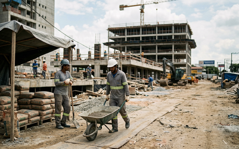FGV aponta desaceleração da inflação na construção em fevereiro pelo IGP-DI
