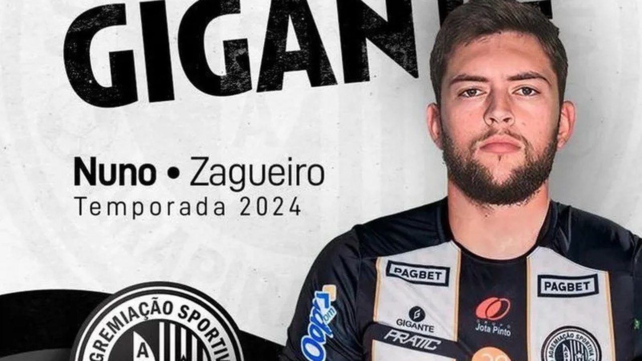 ASA anuncia contratação do zagueiro Nuno, ex-Boa Esporte-MG