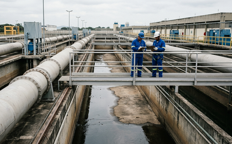 Vistoria do Guandu é adiada para quinta-feira e vai reduzir pela metade a produção de água
