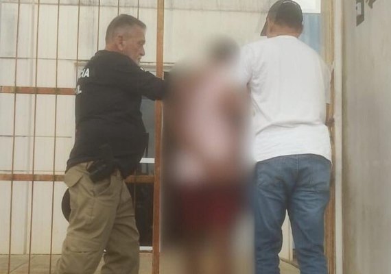 Pai é preso em Taquarana por agredir filha de 6 anos com sandália