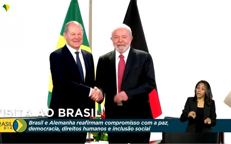 Chanceler Alemão destaca importância do comercio com o Brasil