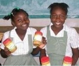Crianças haitianas