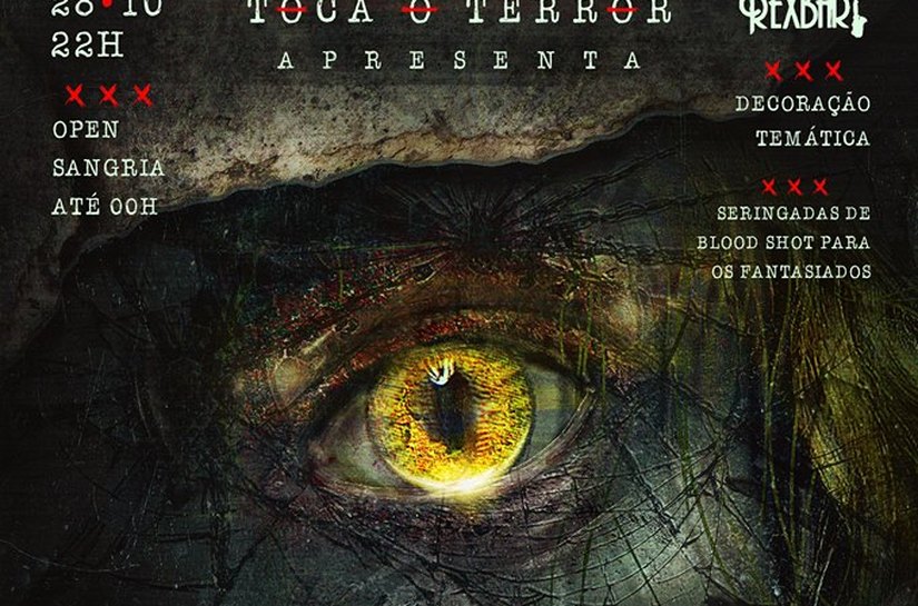Festa ‘Toca o Terror’ agita véspera de Halloween na cidade