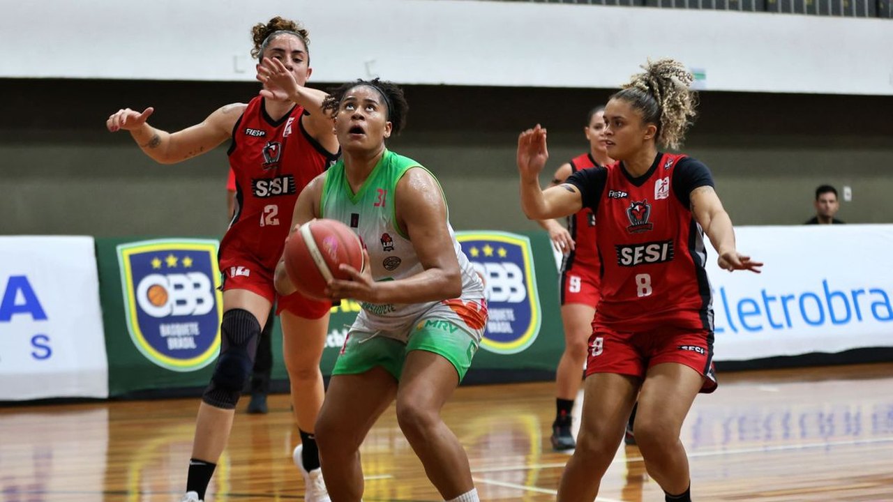 Basquete Feminino: TV Brasil transmite Sesi Araraquara X Santo André