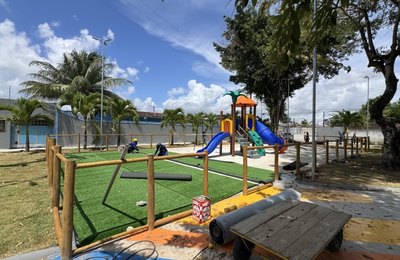 Obras de nova Praça do Conjunto Inocoop entram na fase final