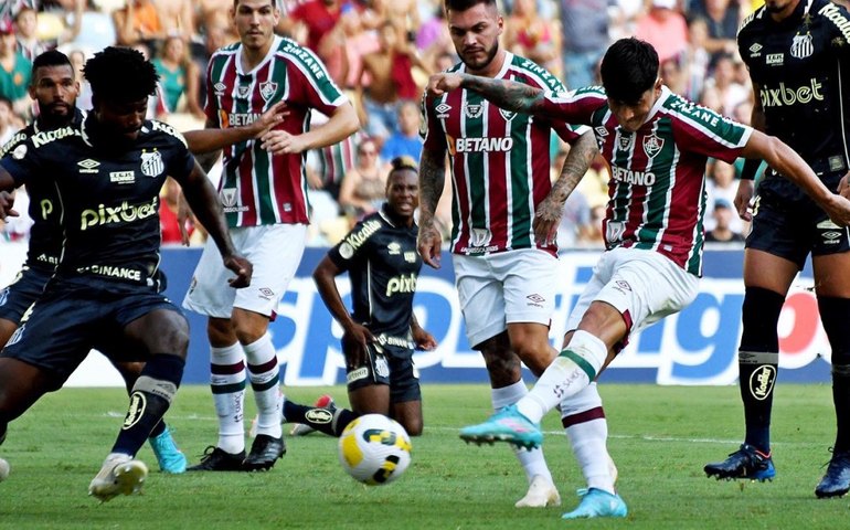 Santos segura Fluminense no Rio e garante empate na estreia no Brasileirão