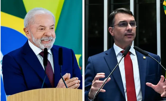 Bolsonaro e Lula empatam tecnicamente como nomes mais rejeitados do cenário brasileiro, Flávio figura em terceiro.