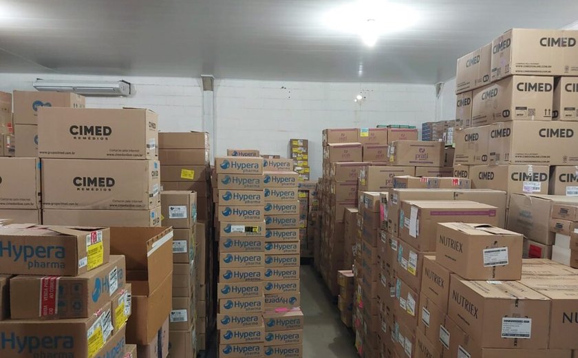 Secretaria de Saúde de Penedo recebe nova remessa de medicamentos
