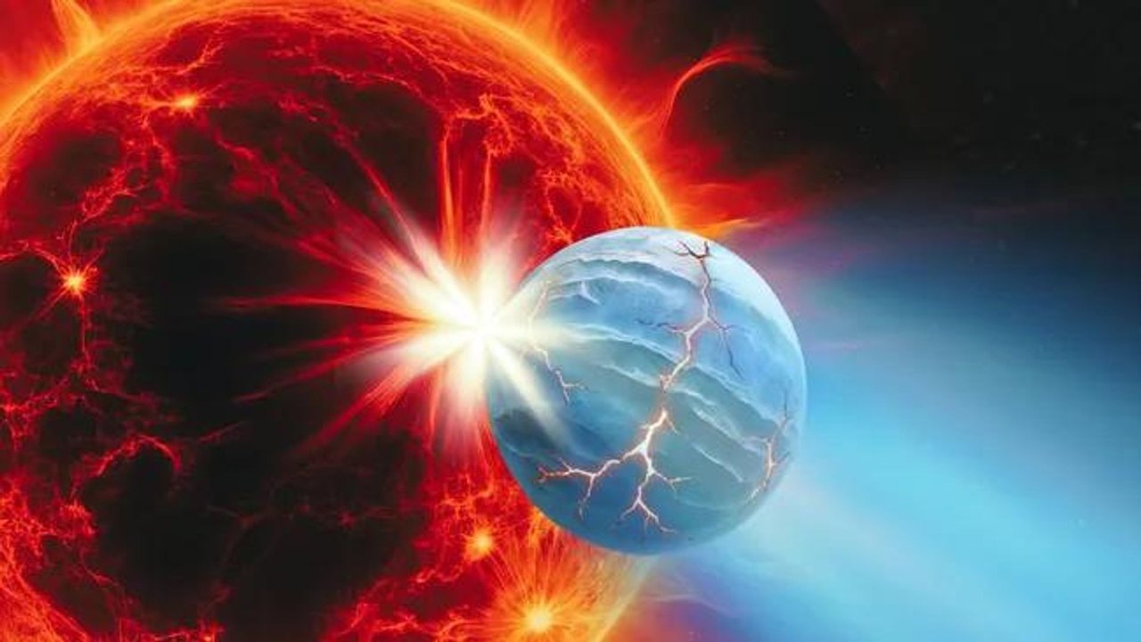 Exoplaneta oceânico condenado à destruição revela avanço na detecção de mundos sem trânsito