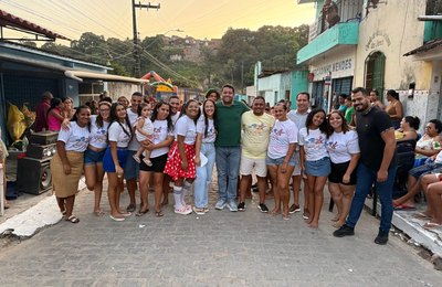 Vereador Allan Pierre garante apoio aos eventos no mês das crianças na Grota da Alegria e em mais 30 comunidades de Maceió