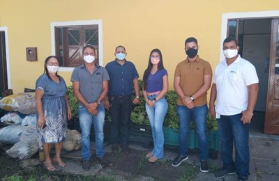 Prefeitura de Coruripe entrega alimentos adquiridos pelo PAA às famílias de baixa renda