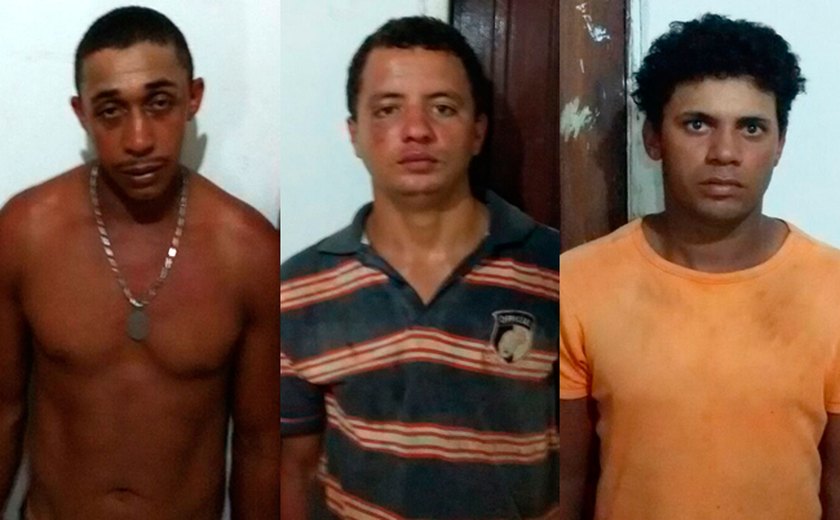 PC prende quatro acusados de executar família em Taquarana