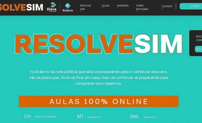 Conteúdo será liberado no domingo e é destinado a estudantes que estão se preparando para o Enem