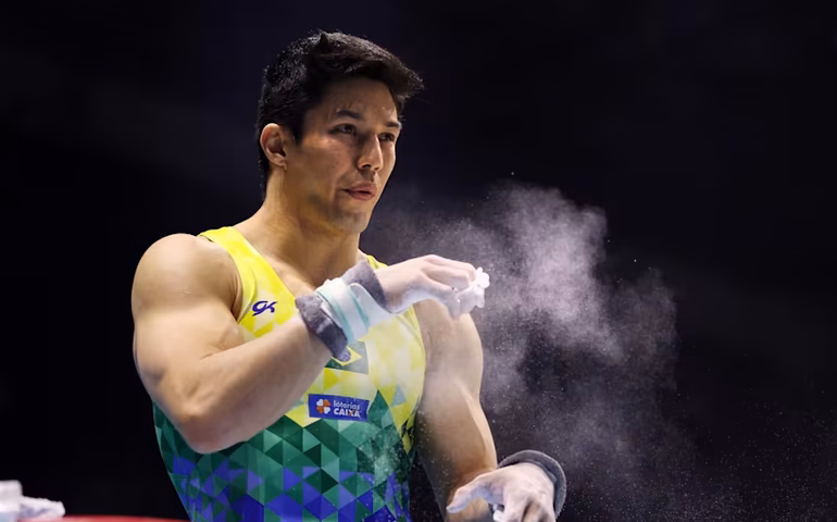 Nory ganha o bronze na barra fixa na Copa Mundo de Doha, mas não leva vaga olímpica