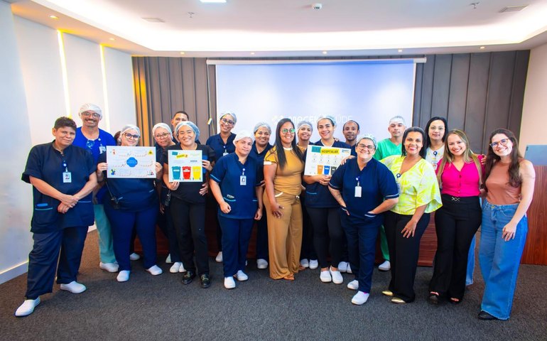 Capacitação reforça papel essencial da higienização na segurança do paciente no Hospital da Cidade