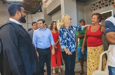 Seades e Seteq visitam casa de passagem São Vicente de Paulo