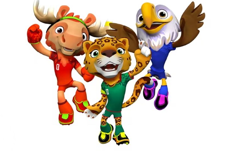 Fifa apresenta trio de mascotes para a Copa do Mundo de 2026