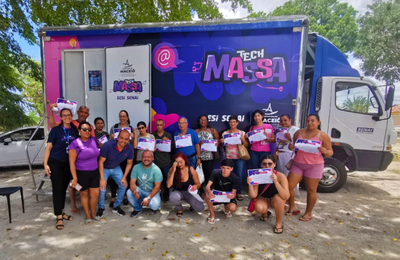 Tech Massa supera meta de capacitação quatro meses antes do previsto