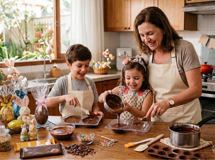 Economia na Páscoa: Divino Fogão apresenta guia prático de como preparar ovos de chocolate em casa