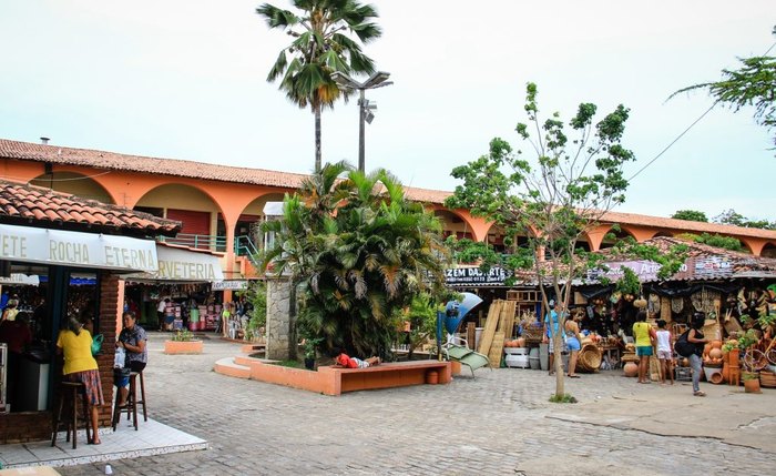 Mercado do Artesanato, localizado no bairro do Centro, em Maceió