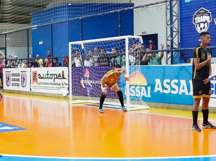 Brasileiro de Futsal: CRB/Traipu joga contra Crac/Juventude (MS) pela quinta rodada, nesta quinta (13)